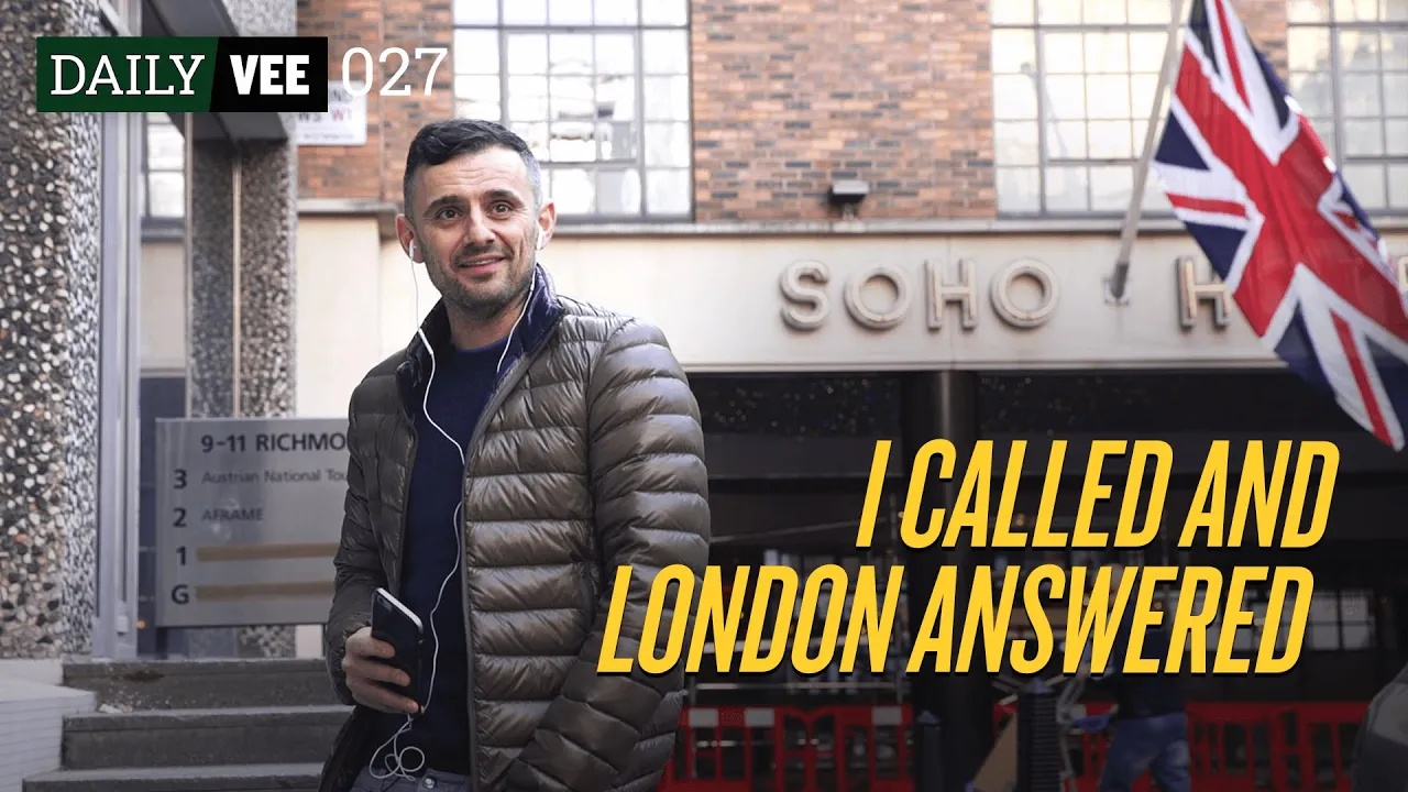 I CALLED AND LONDON ANSWERED | DailyVee 027