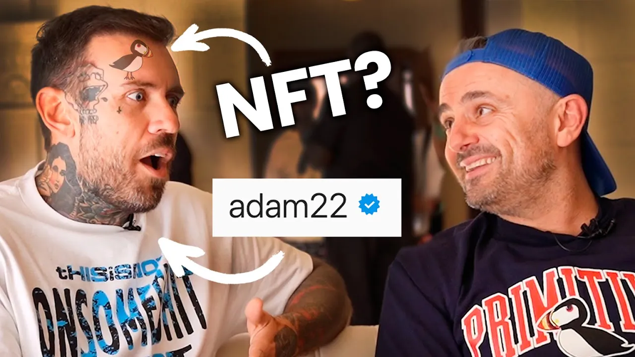 Would You Tattoo An NFT In Your Face? 😂 - With Adam22