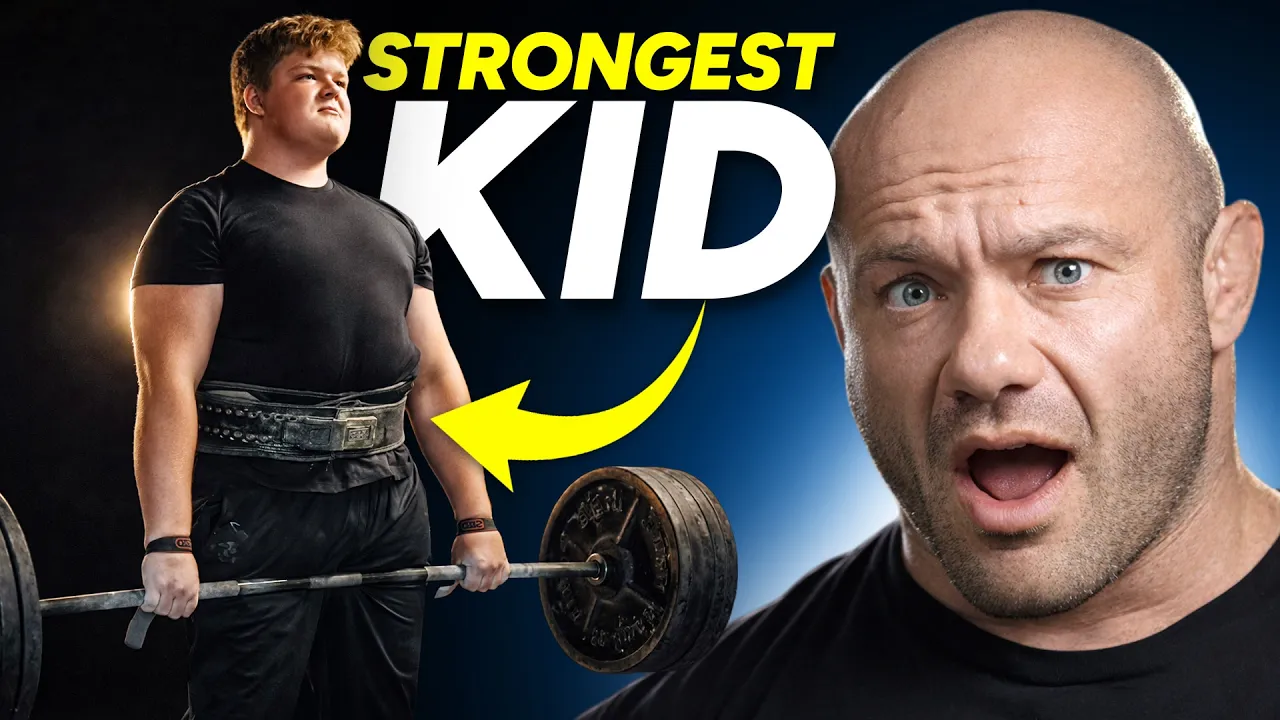 Exercise Scientist Critiques the 300LB 15-Year-Old Strongman