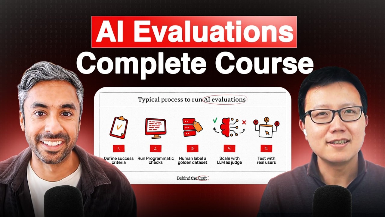 Complete Beginner's Course on AI Evaluations in 50 Minutes (2025) | Aman Khan