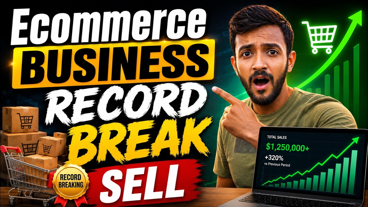 Ecommerce Business All Record Break Sell