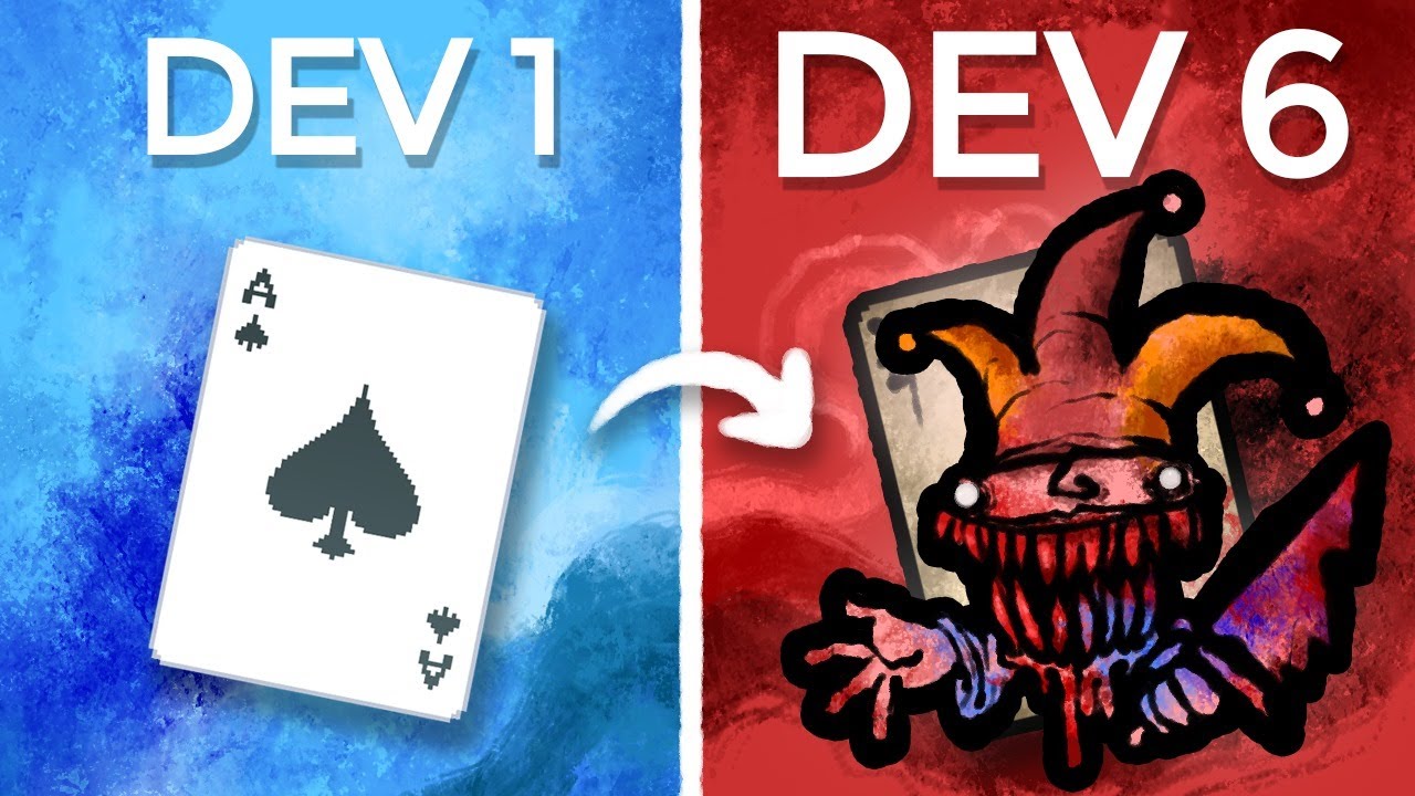 7 DEVS Make BALATRO, but it's a HORROR Game!