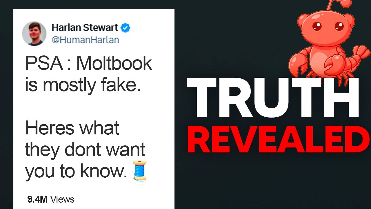 MOLTBOOK EXPOSED: The New AI Scam That Fooled Everyone