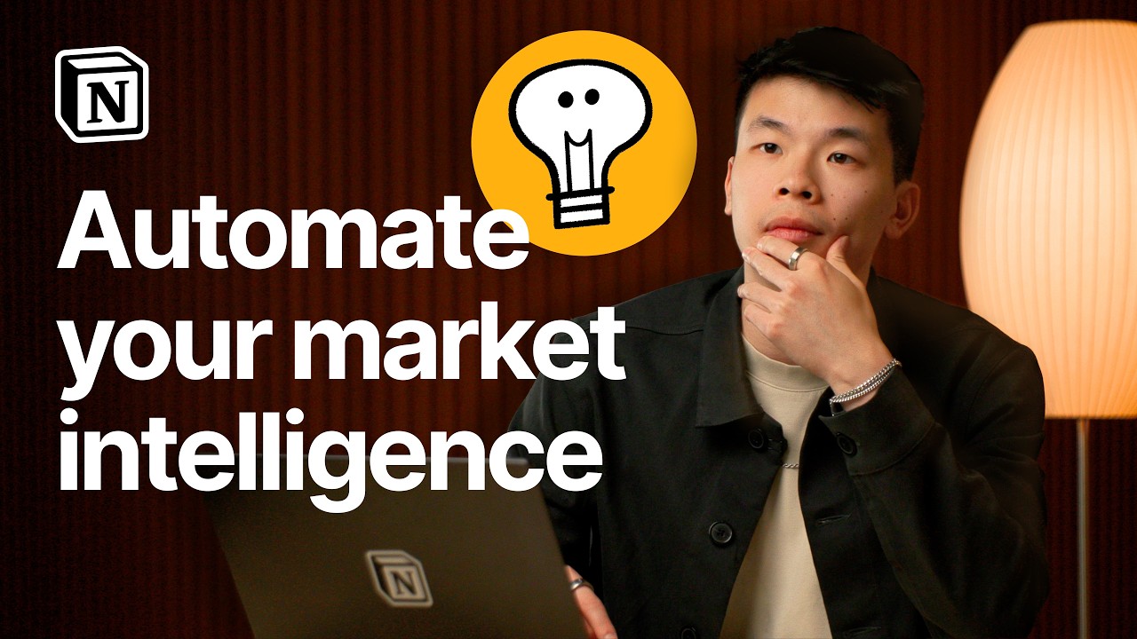 Automate weekly market intelligence briefs with Notion Custom Agents (full walkthrough)