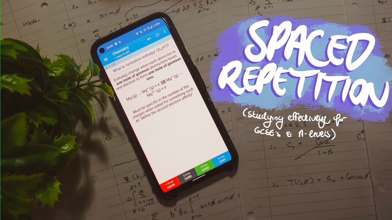 Spaced Repetition | Studying Effectively for GCSE's & A-level's