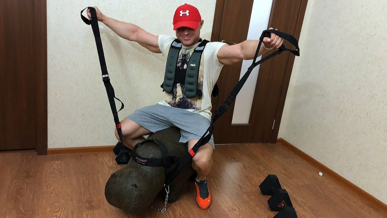 Домашняя тренировка на всё тело: техника упражнений с гантелями и без