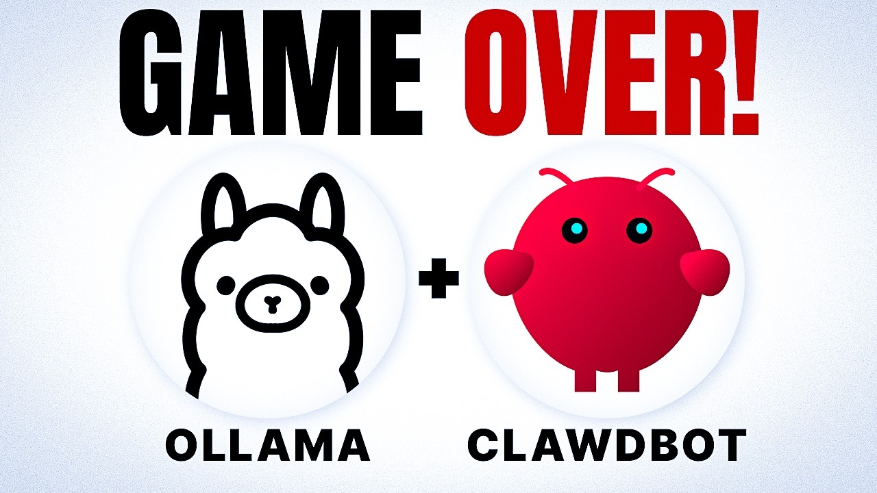 Ollama + Clawdbot/Moltbot is INSANE! (FREE Local AI Coding) 🤯