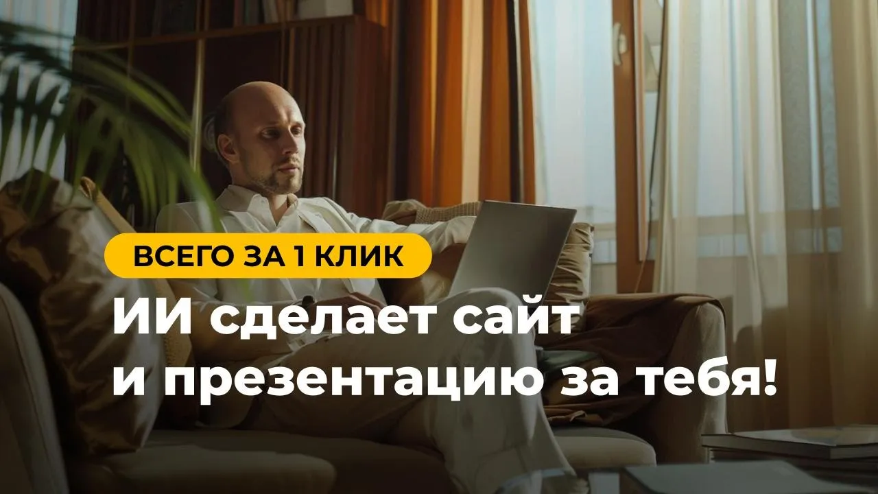 ⚡️Создаем презентацию для выступления или сайт для бизнеса за 1 клик и при этом экономим 400тр 😱