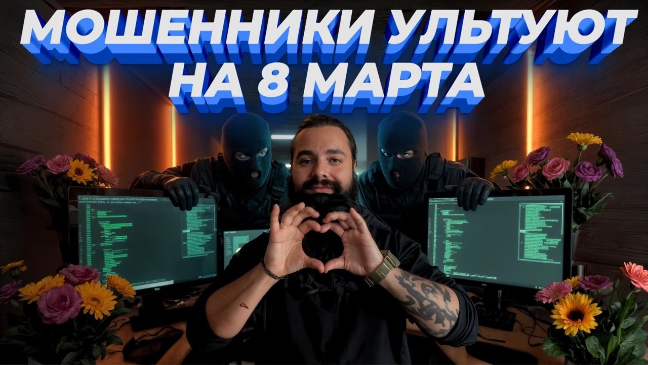 ФИШИНГ НА 8 МАРТА 2026: как мошенники крадут деньги и данные