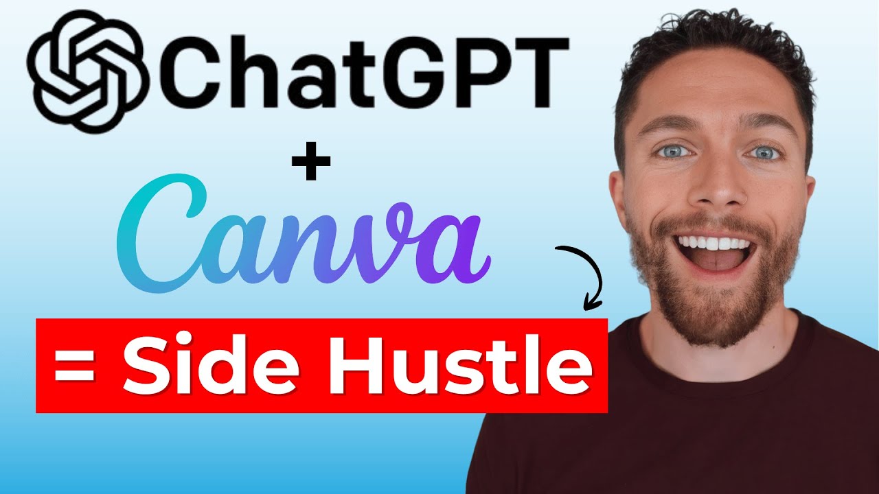 Easiest ChatGPT + Canva Workflow To Start an Online Business