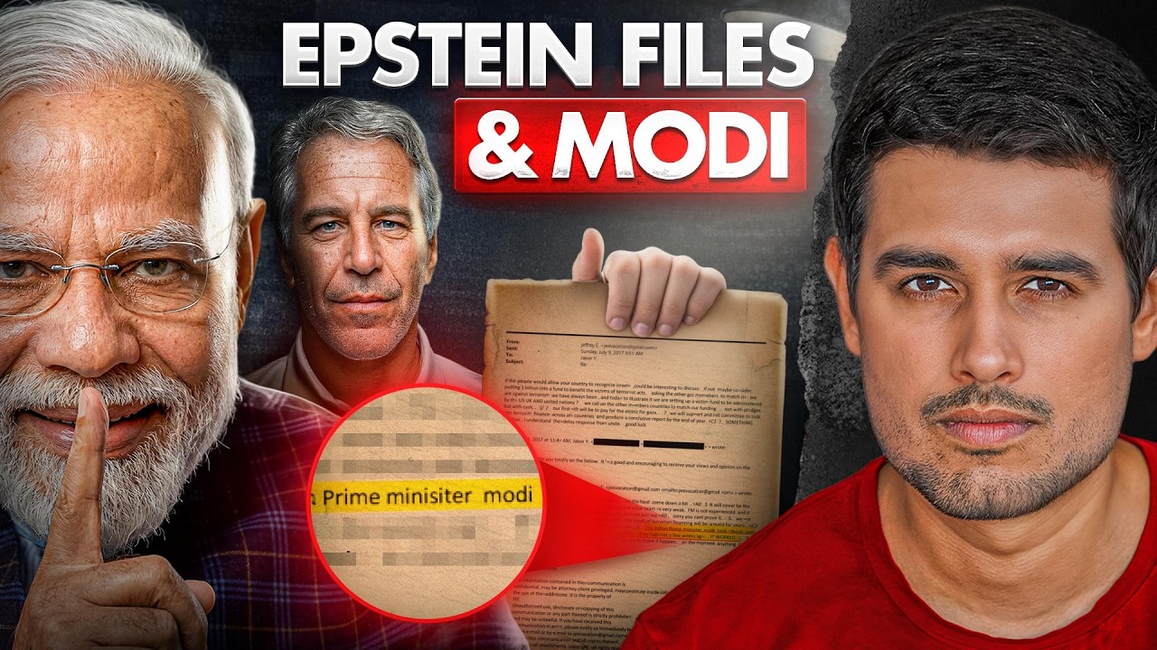 Ambani, Modi and Epstein | What does the EVIDENCE Say? | Dhruv Rathee