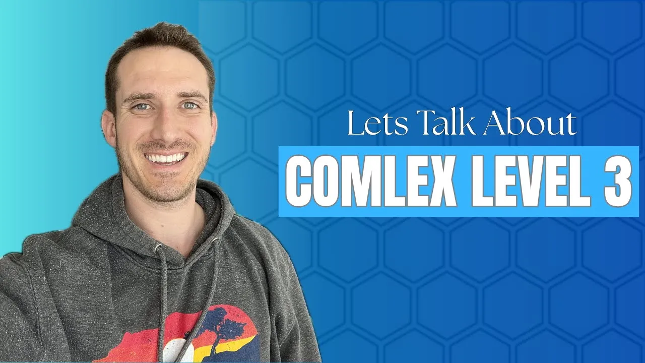 HOW TO PREPARE FOR COMLEX LEVEL 3 (personal experience and recs)