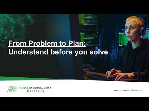 From Problem to Plan - Part 1
