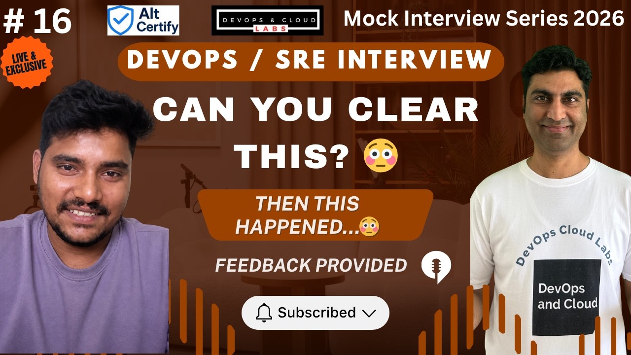 DevOps Interview Secrets They Don’t Tell You 🤫| CAN YOU CLEAR THIS? 😳#devops #aws #interview #cloud