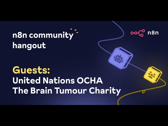 Community Hangout, Friday, June 28: United Nations OCHA & The Brain Tumour Charity