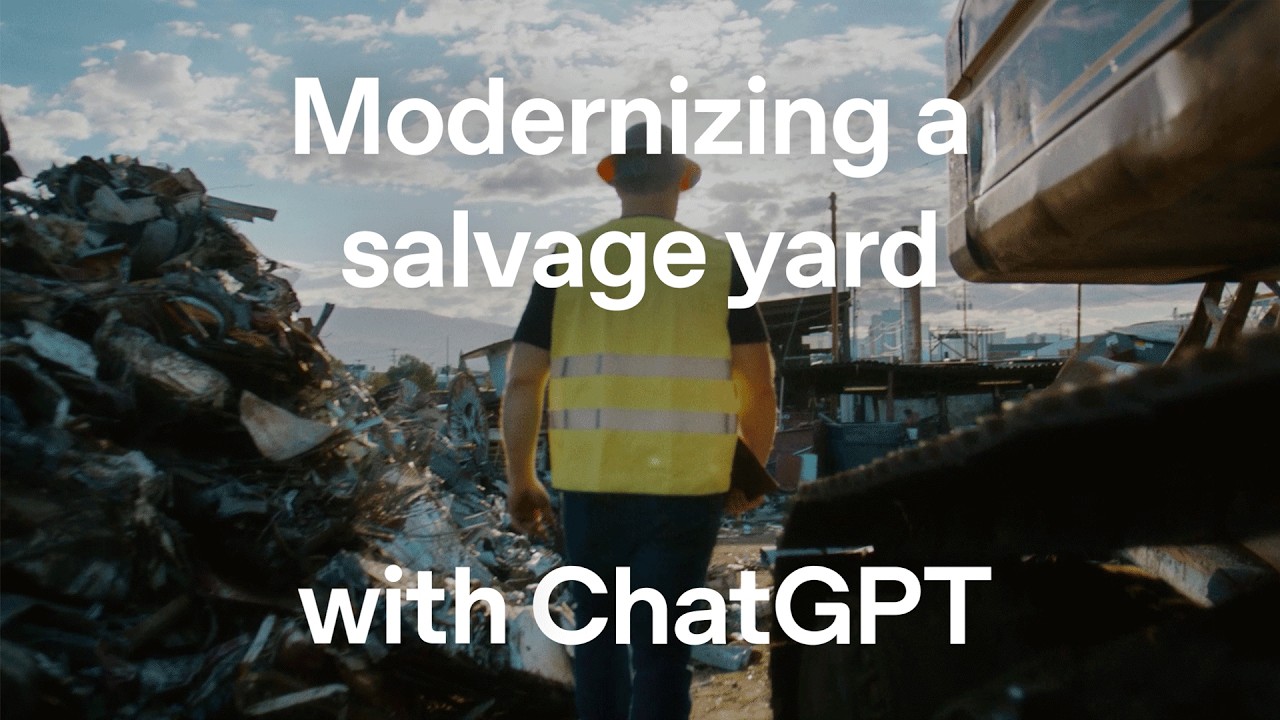 Modernizing an 86-year-old salvage yard | with ChatGPT | Super Bowl 2026