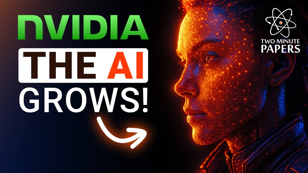 NVIDIA’s New AI: Growing Worlds From Nothing!