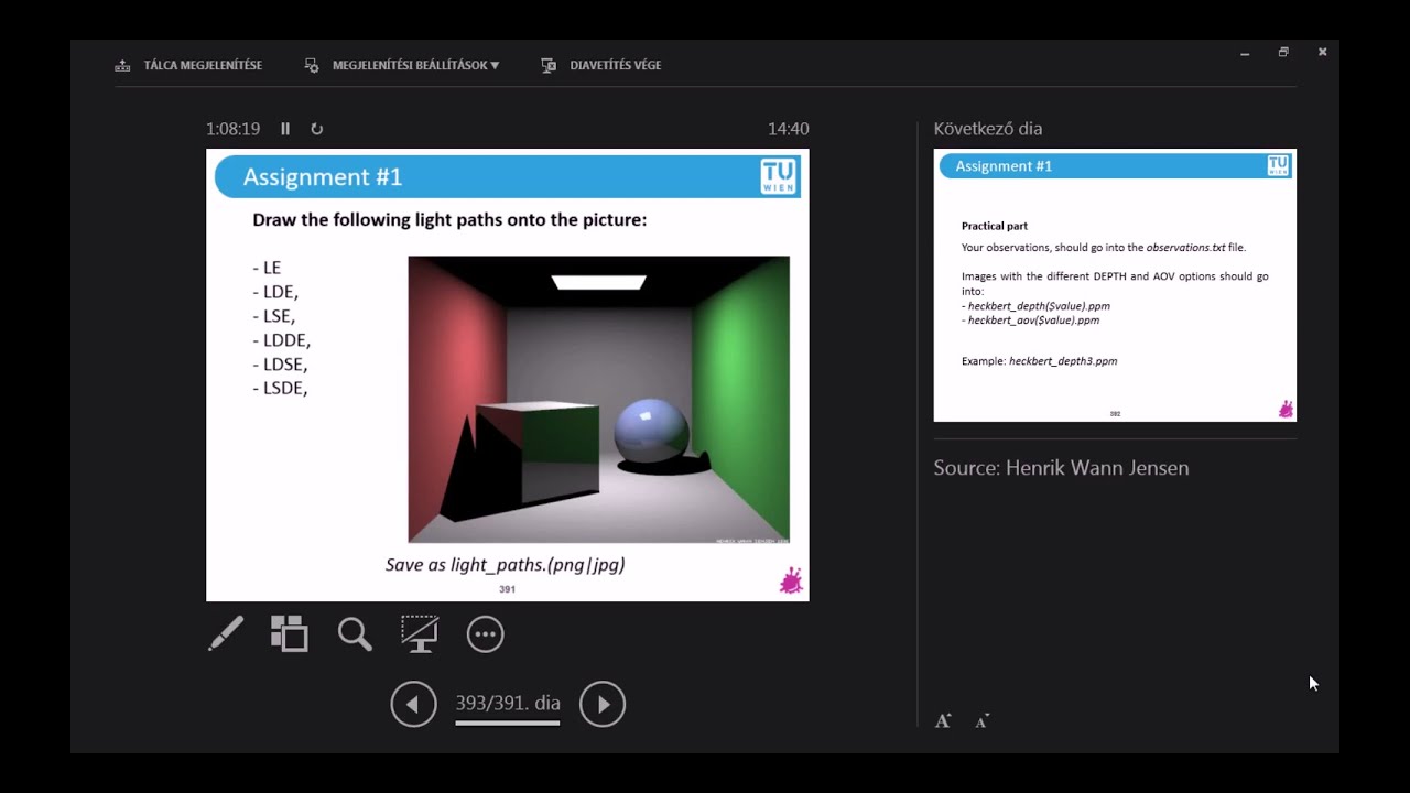 TU Wien Rendering #12 - Assignment 1