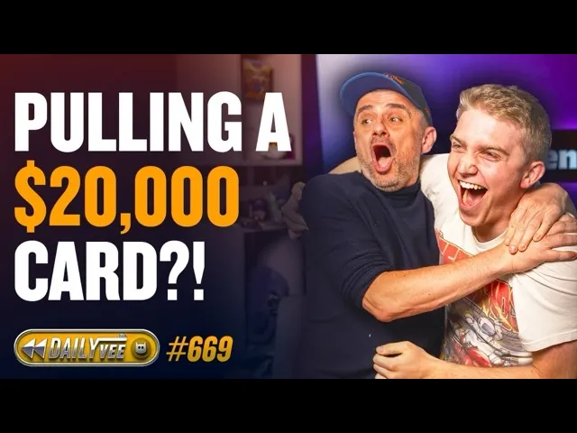Caught on Camera: A $20,000 Card Pull You'll Never Forget | DailyVee 669
