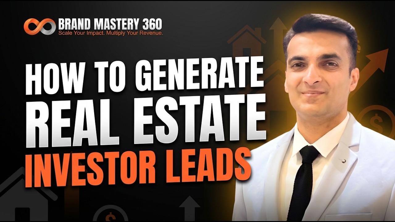 How To Generate Real Estate Investor Leads