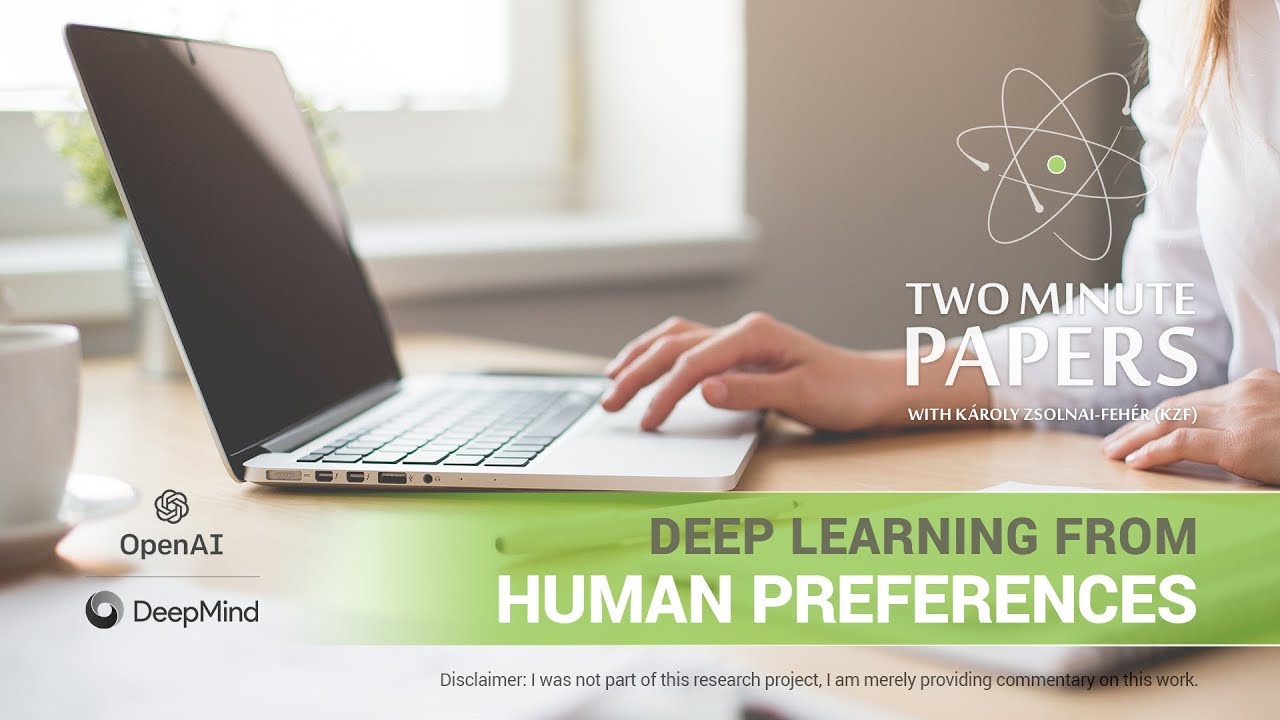 Deep Learning From Human Preferences | Two Minute Papers #196