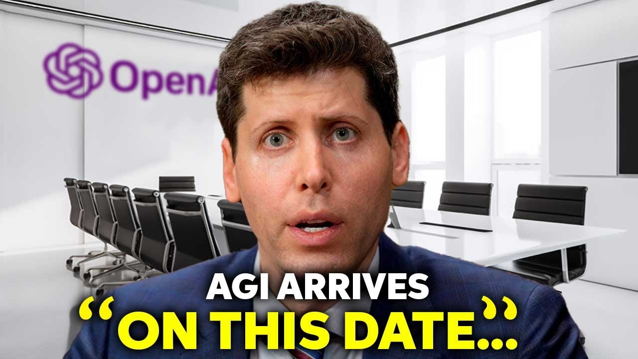 Sam Altman REVEALS AGI DATE In NEW PREDICTION (AGI DATE!)