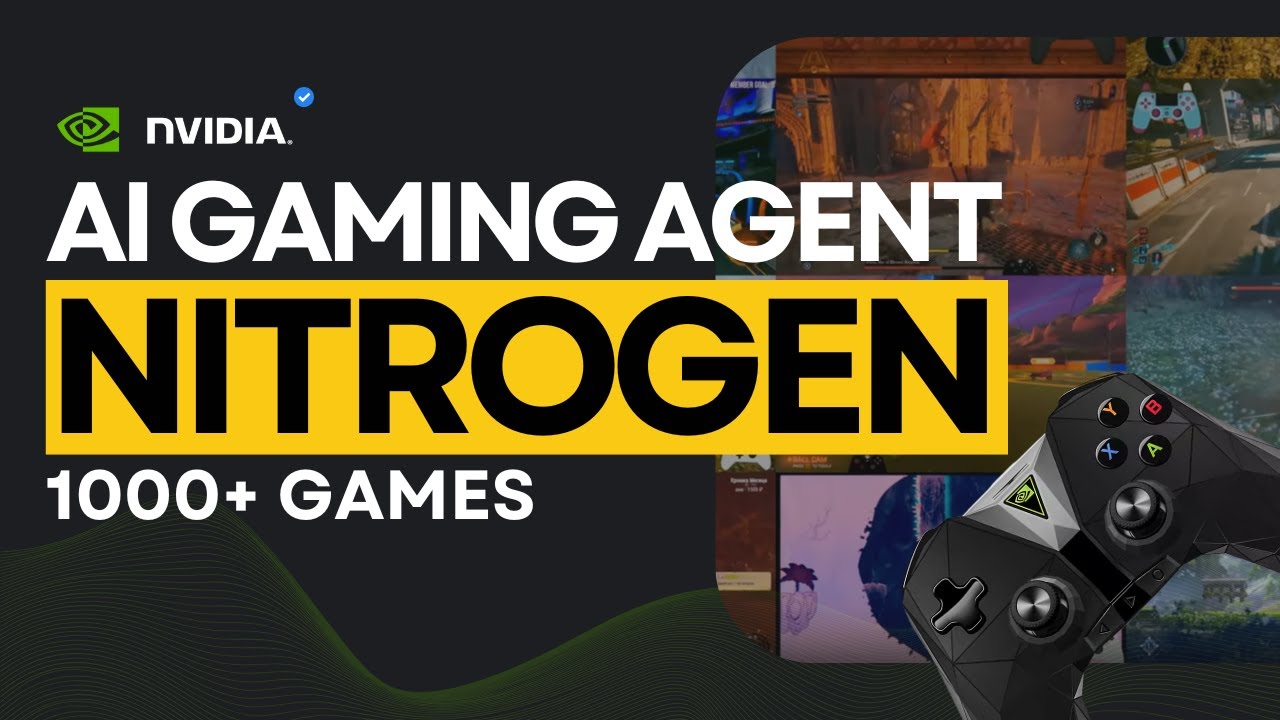 NVIDIA’s NitroGen AI Learns to Play 1,000+ Games From YouTube