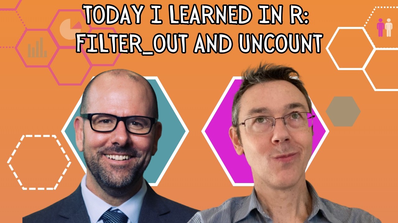 Today I learned in R: filter_out and uncount