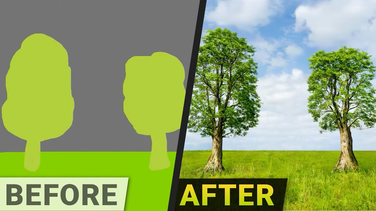 NVIDIA’s New AI Draws Images With The Speed of Thought! ⚡