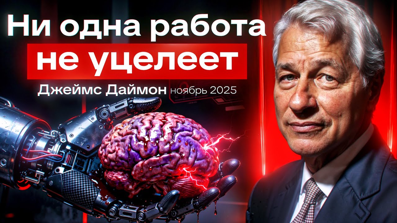 CEO банка JPMorgan: ИИ изменит каждую профессию - отстанут те, кто не научится им пользоваться