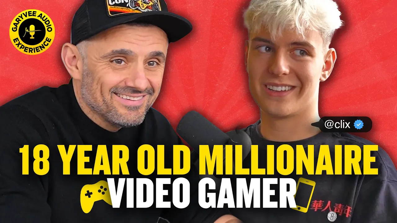 Is Gaming a Real Career that Requires Skill and Talent? l GaryVee Audio Experience with Clix