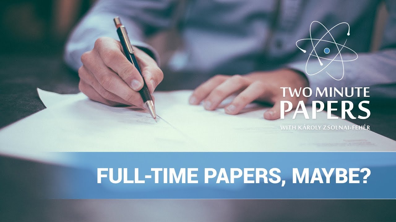 Full-Time Papers, Maybe Someday?