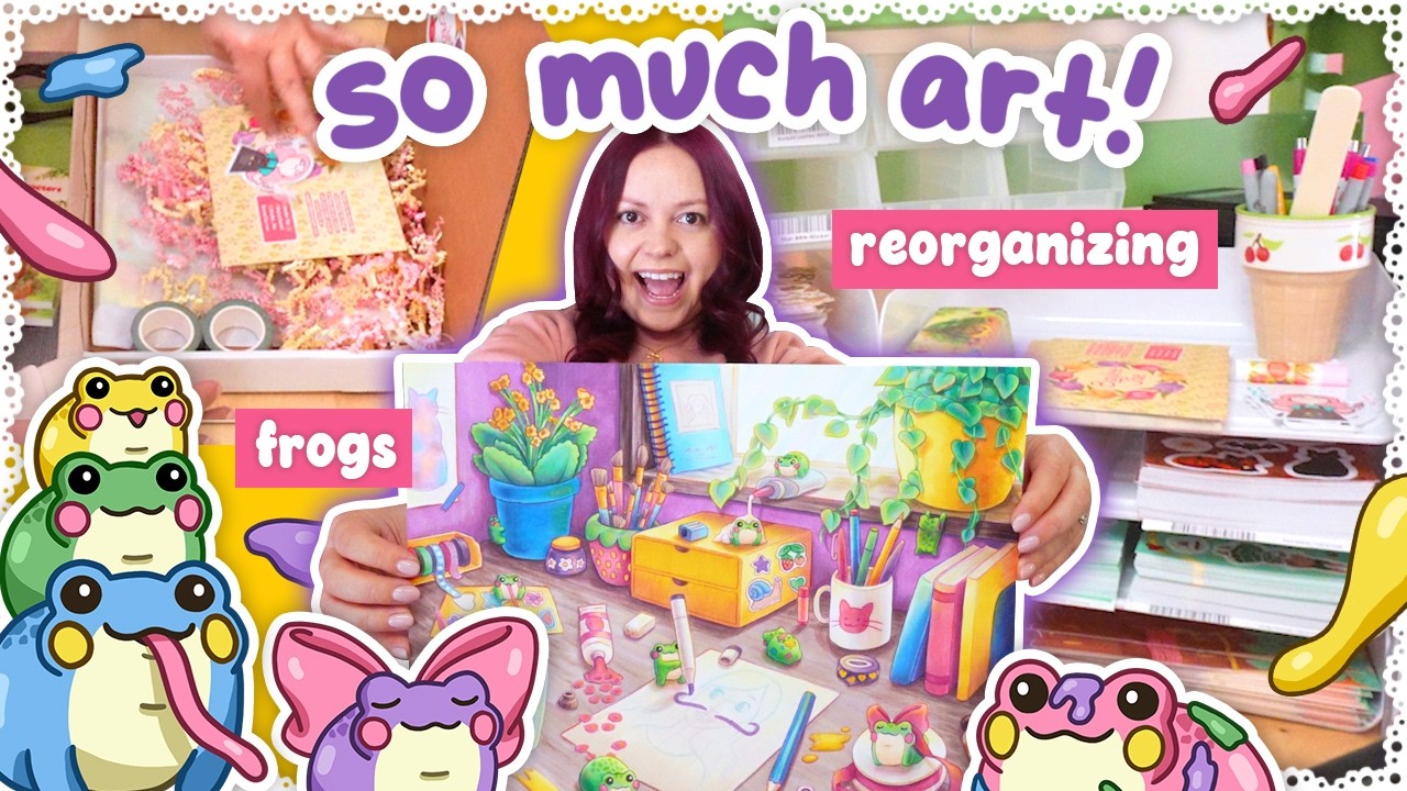 Finished Froggies & Reorganizing Products