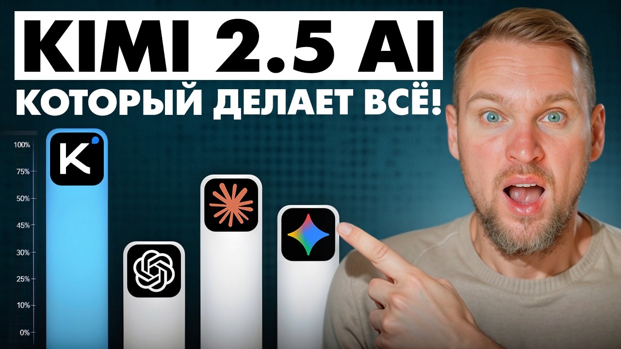 Kimi K2.5: рой из 100 AI-агентов, которые работают за тебя