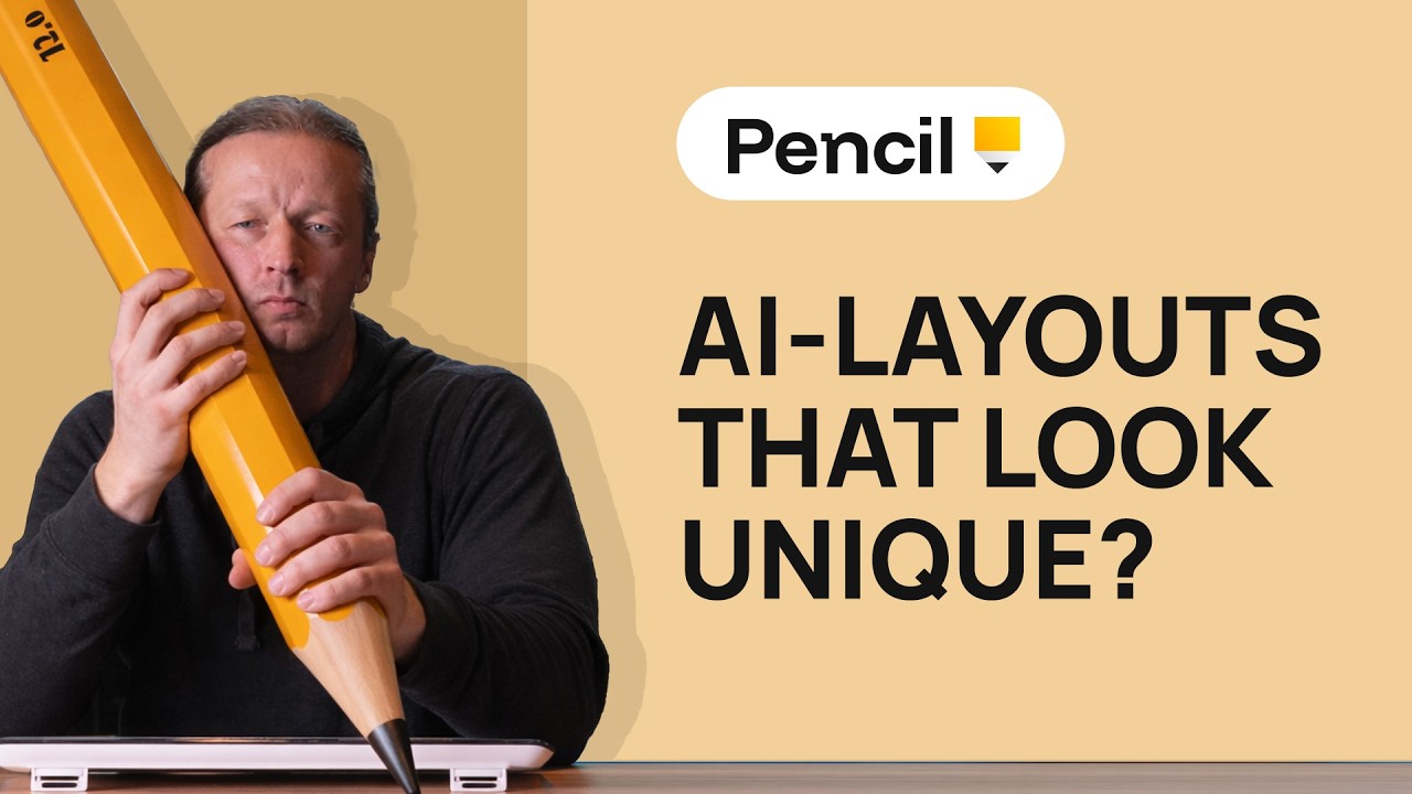 Pencil AI - Solves the 'Vibe Designed' Layouts Problem