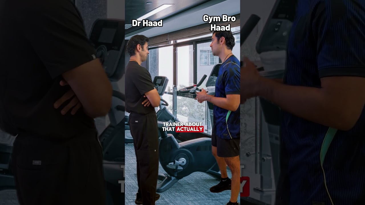 Gym Bro Haad VS Dr Haad: Who is right here!? 🧐
