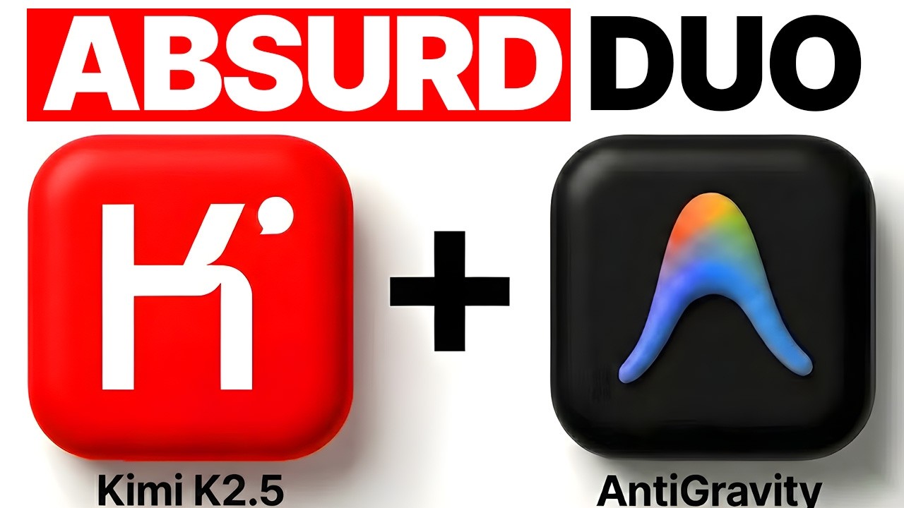 Google AntiGravity + Kimi K2.5 is INSANE! 🤯