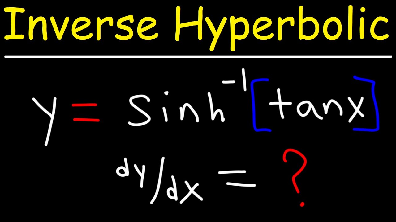 Derivatives of Inverse Hyperbolic Composite Trig Functions