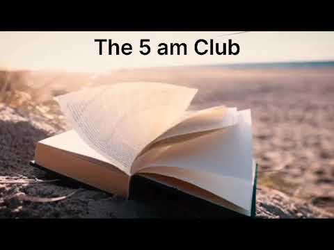 The 5 AM club Audio Book