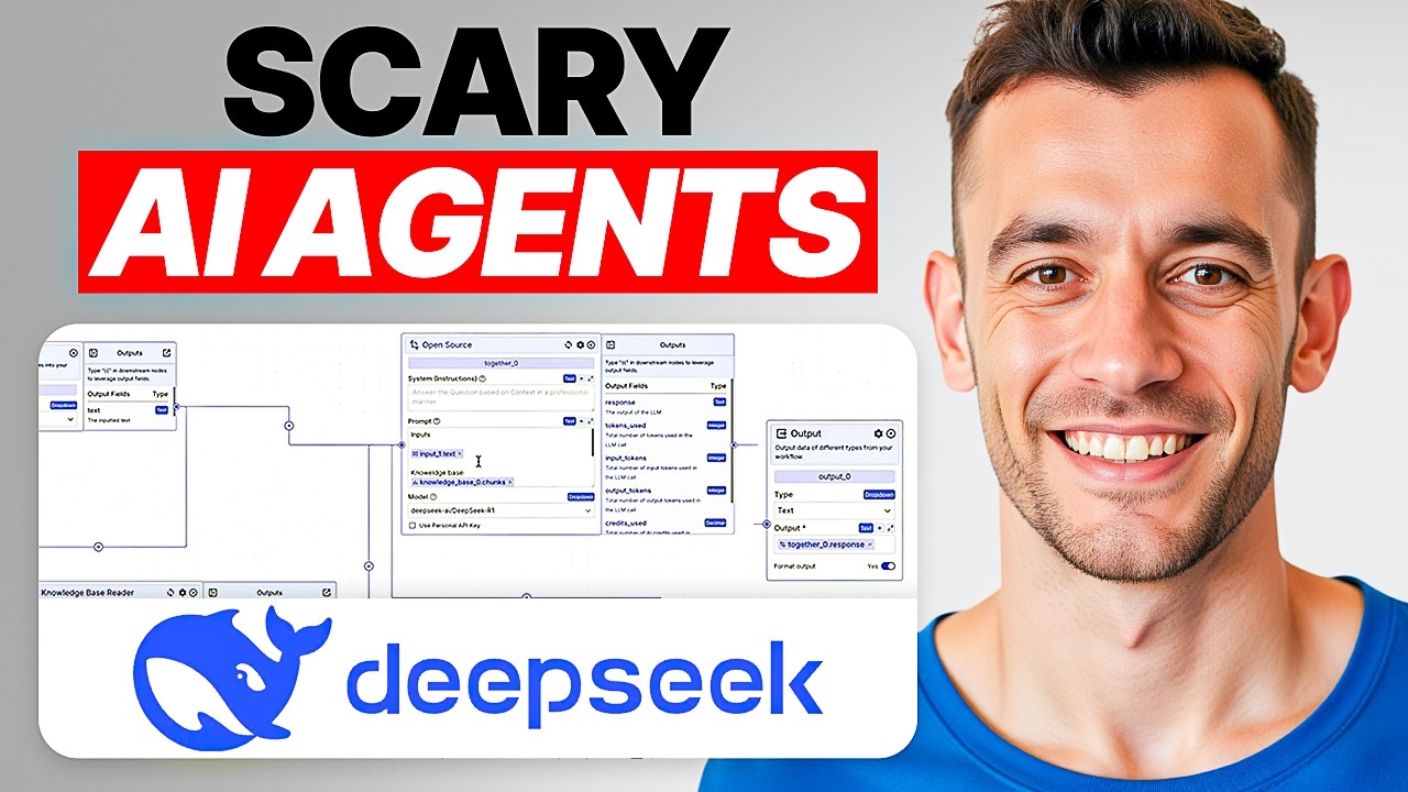 FREE DeepSeek AI Agents Are INSANE (1-Click Setup!) 🤯