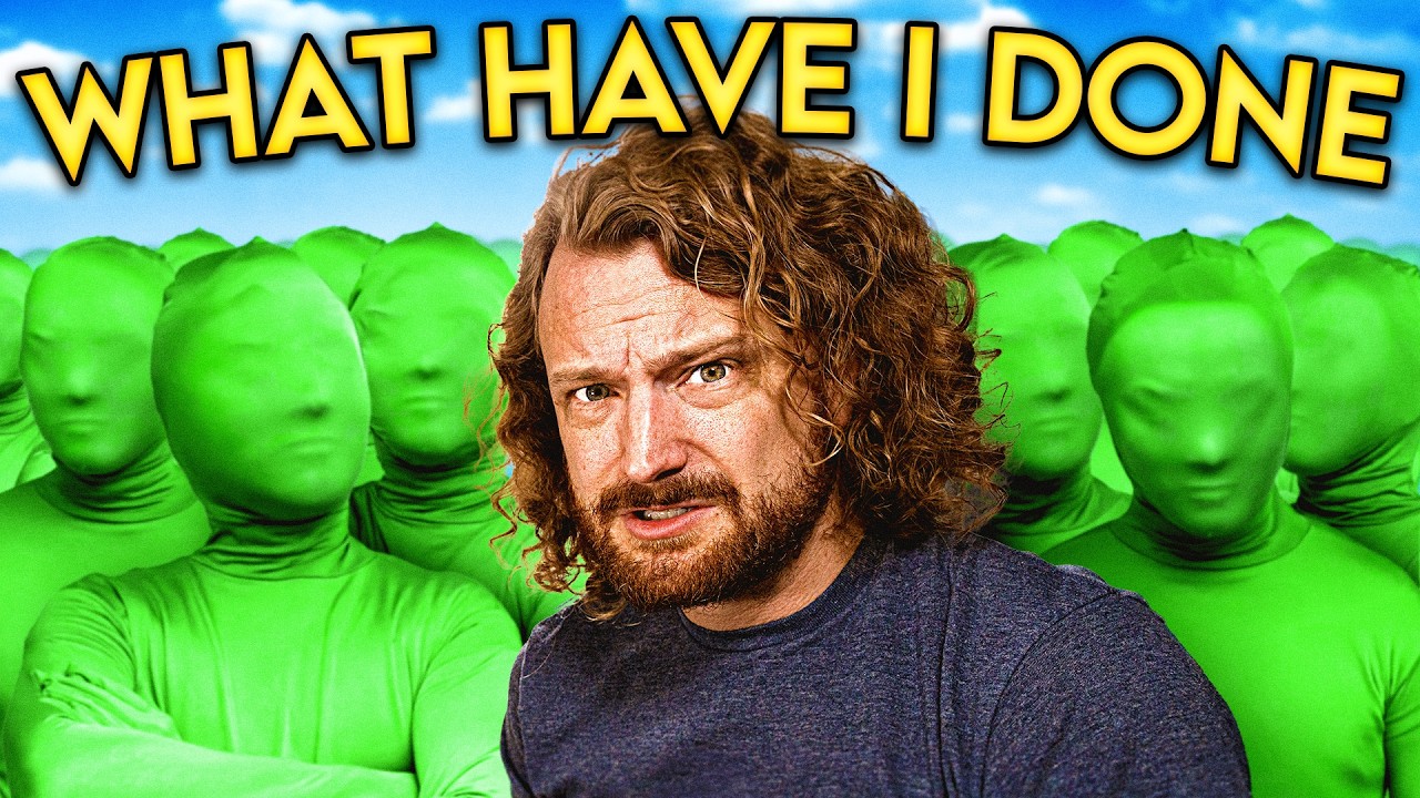 I accidentally started a green screen revolution...