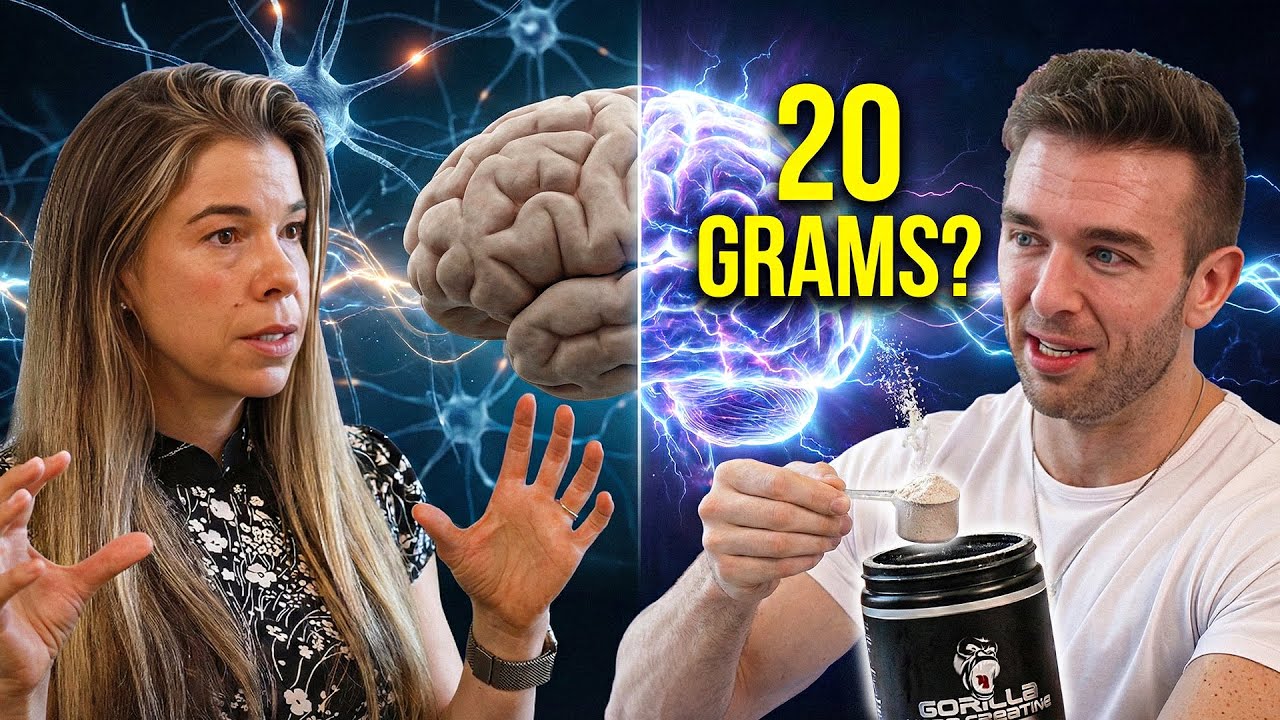 What A 20 Gram Creatine Mega-Dose Does To Your Brain - Dr. Rhonda Patrick