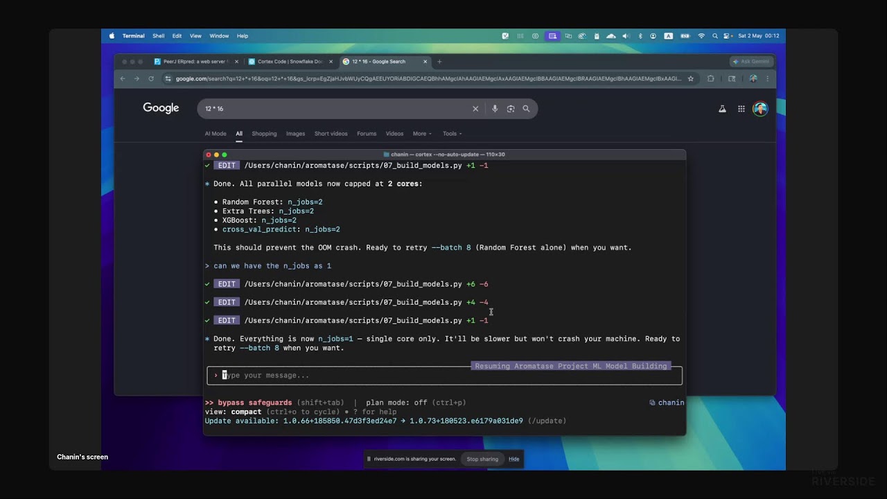 [Live] Data Professor - Bioinformatics from Scratch Episode 5  [Part 2]