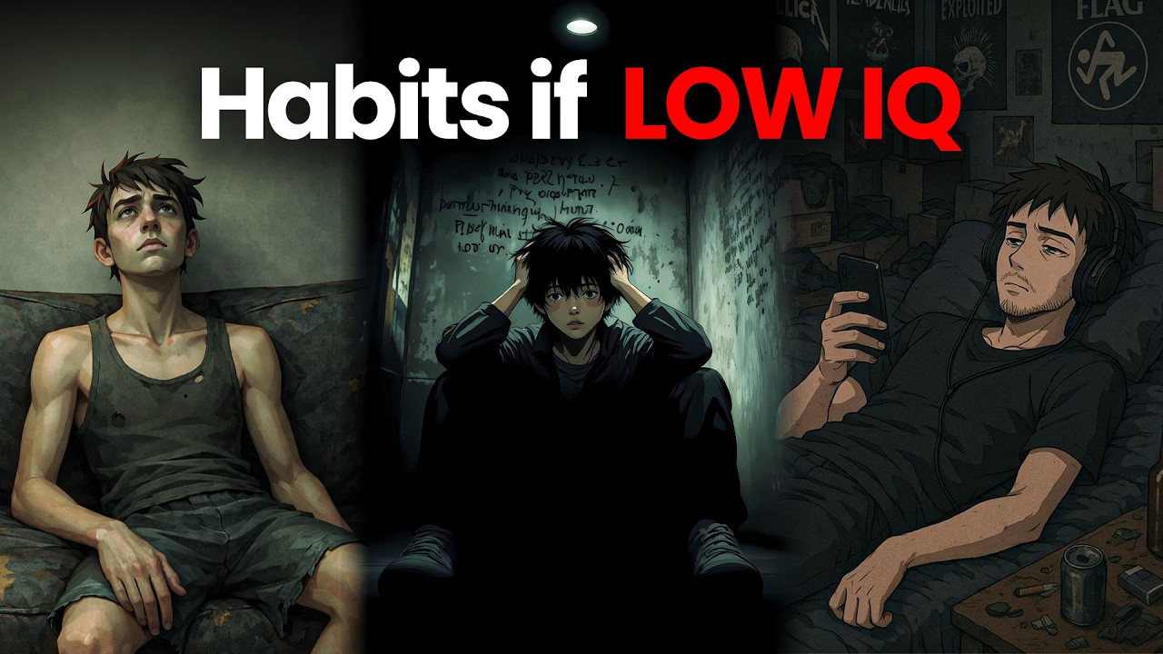 5 Habits of Low-IQ People (Based on Psychology)