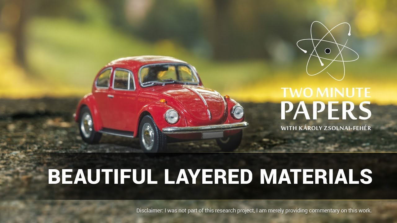 Beautiful Layered Materials, Instantly | Two Minute Papers #260