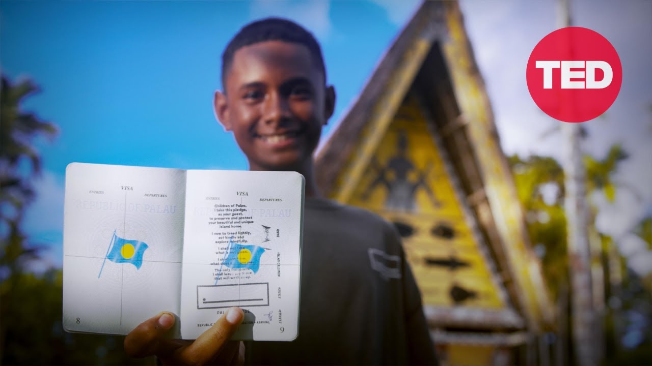 Children of Palau: Leave only footprints that will wash away | TED Countdown