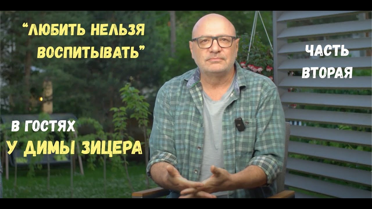 Любить нельзя воспитывать в гостях у Димы Зицера. Часть вторая