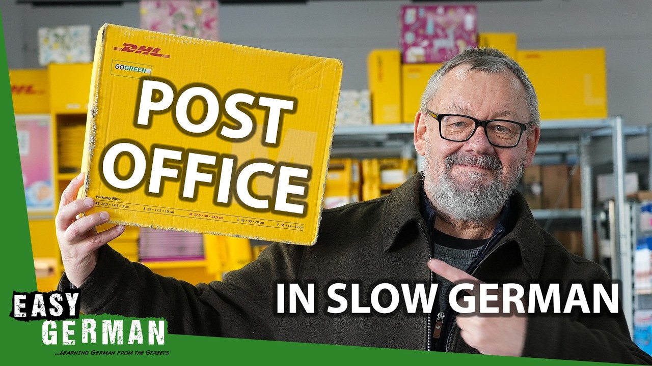 Post Office in Slow German