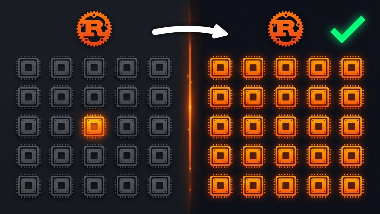 Rust Parallelism with Rayon - Use ALL CPUs