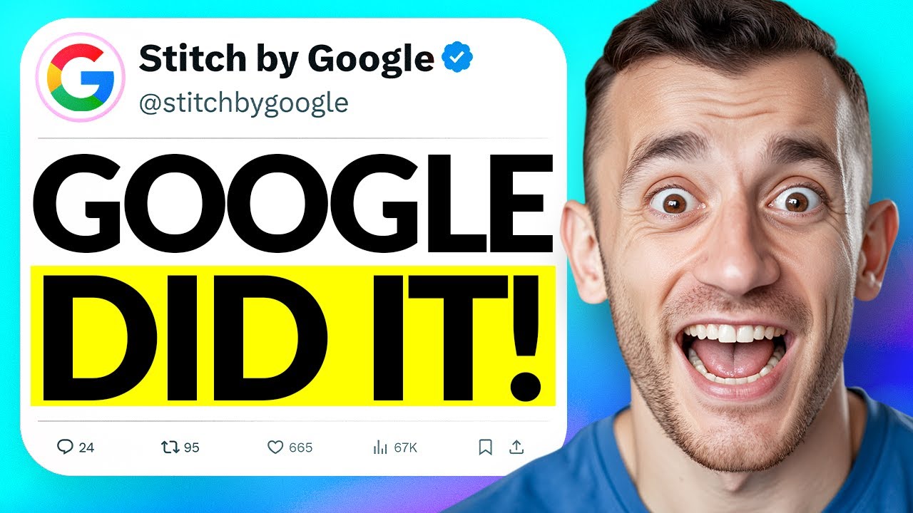New Google Stitch Update Is INSANE!